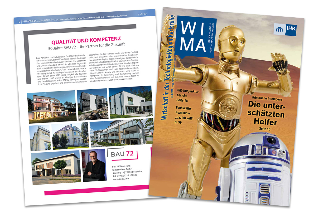 WIMA – Wirtschaftsmagazin der IHK Karlsruhe, Ausgabe Juni 2022
