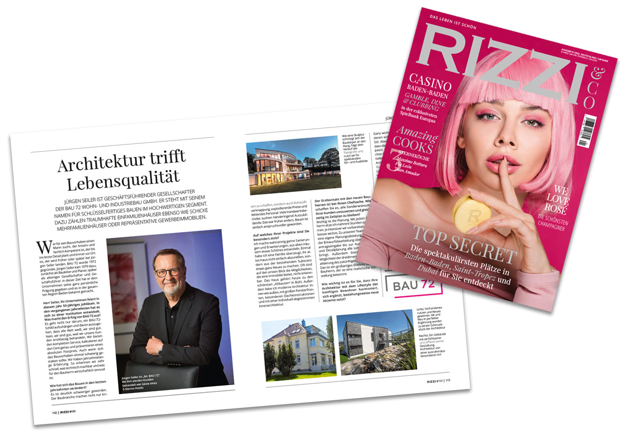Magazin RIZZI & CO, Ausgabe 01/2022